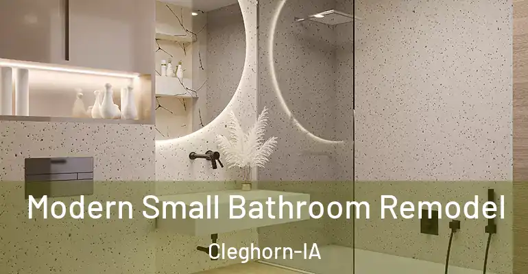 inner Bathroom imggen Modern Small Bathroom Remodel Cleghorn-IA