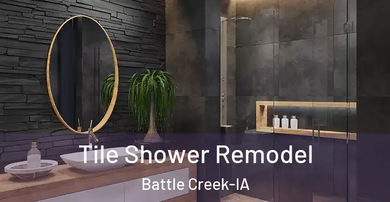 inner Bathroom imggen Tile Shower Remodel Battle Creek-IA