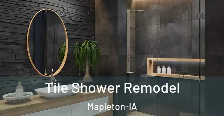 inner Bathroom imggen Tile Shower Remodel Mapleton-IA