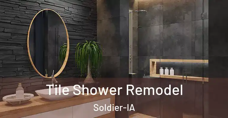 inner Bathroom imggen Tile Shower Remodel Soldier-IA