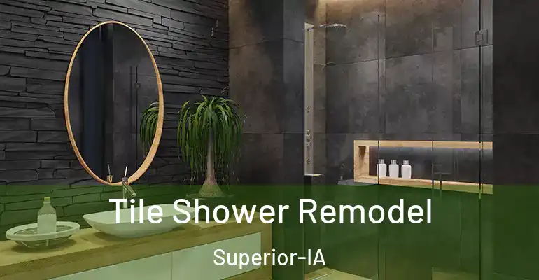 inner Bathroom imggen Tile Shower Remodel Superior-IA